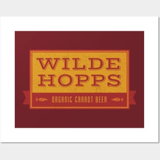 Wilde Hopps Organic Carrot Beer Posters and Art